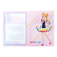 ダブルポケットファイル(A4)-書けるタイプ-CMYKアイドルひなちゃん謎解きシーン-外側-サムネイル写真