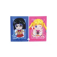二つの別々のキャラクターを入れたデザイン例-内側