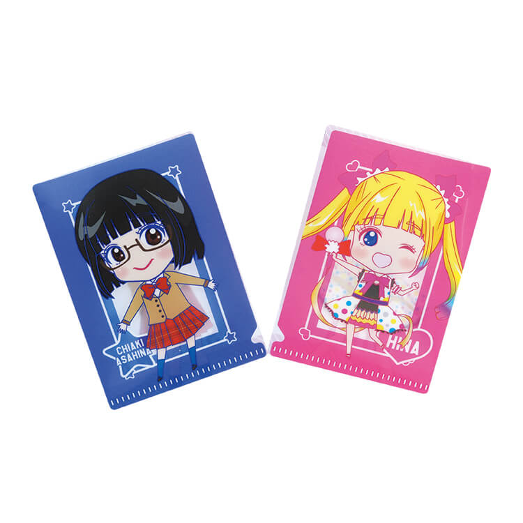 ミシン目で切り離した写真