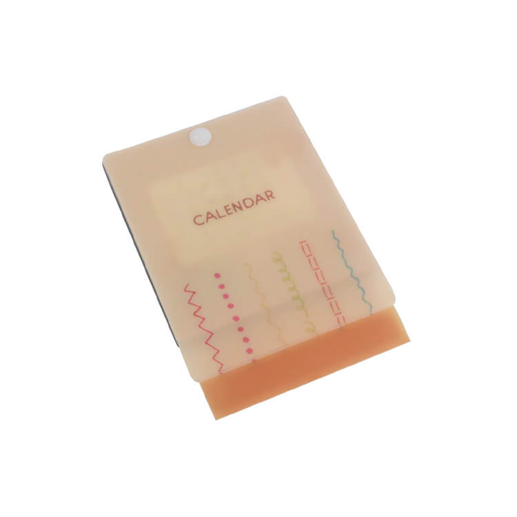 スライドカレンダー-納品の状態-写真