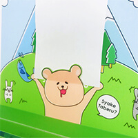 曜日部分にペンを1本立てられ、何かメモをする際に便利です。