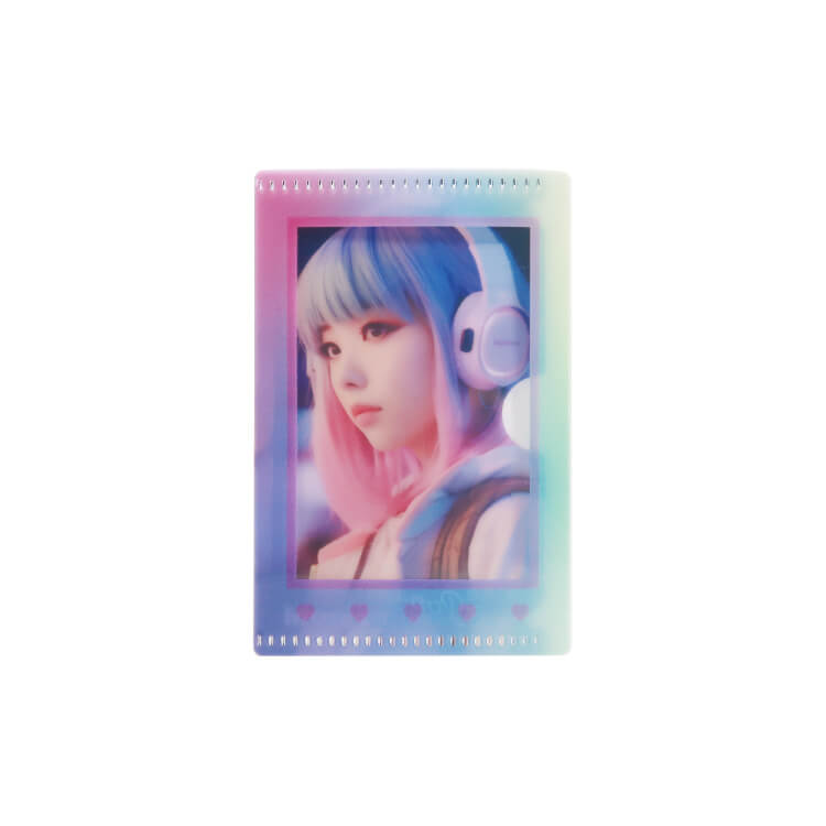 チェキ用ケース(ダブルポケットタイプ)-二つ折り時-写真