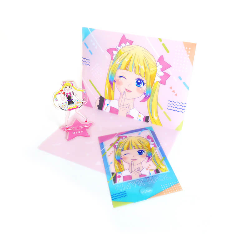 ビジュアルシートとして飾れます。-写真