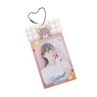 ボールチェーンでカバン等につけることができます。（※ボールチェーンはオプションです。）-サムネイル写真