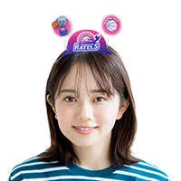 ゆらゆらヘアバンド装着イメージ-写真