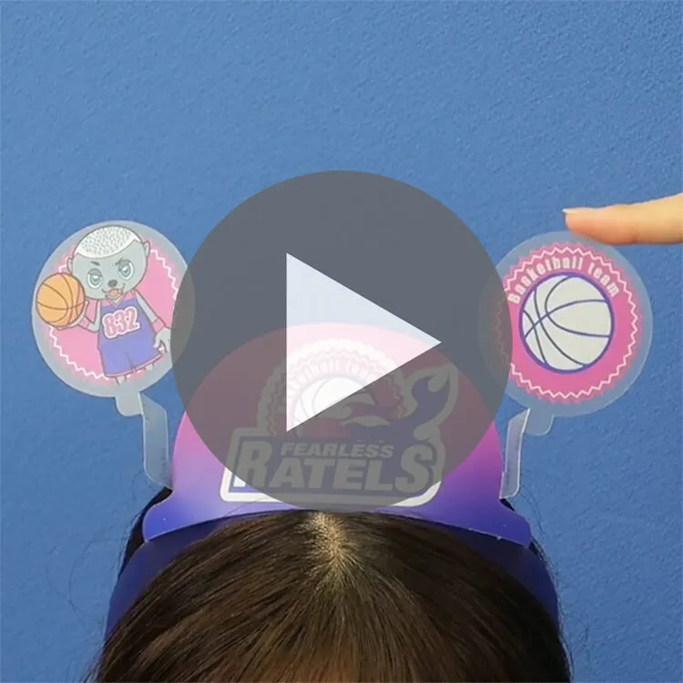 ゆらゆらヘアバンド(546-04) | 販促・ノベルティなら大同至高株式会社