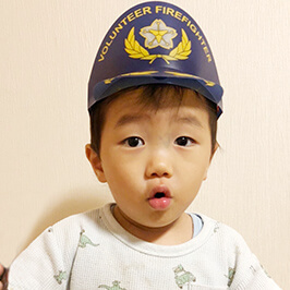 消防団員デザイン装着の様子-サムネイル