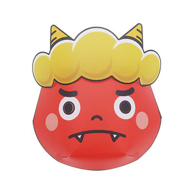 組み立てお面-写真