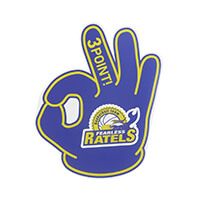 応援フィンガー(3ポイント)-裏のサムネイル写真