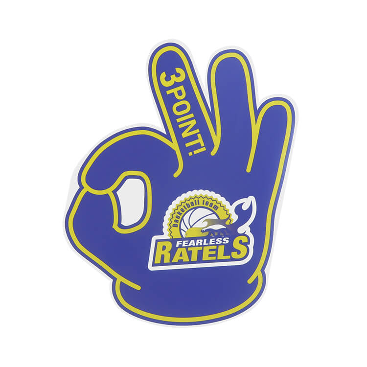 応援フィンガー(3ポイント)-裏の写真