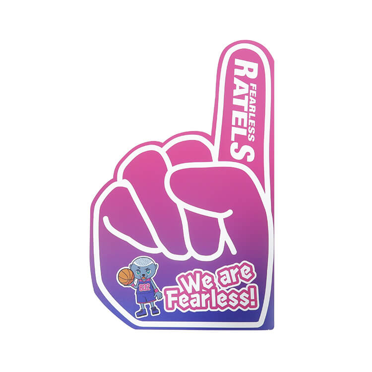 応援フィンガー(ナンバーワン)-表の写真