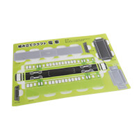 納品時はシート状でかさばらず、保管、配布しやすいです。