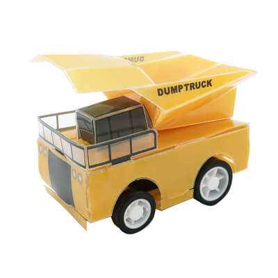PPクラフト プルバックカー (働く車)(ダンプトラック)-写真