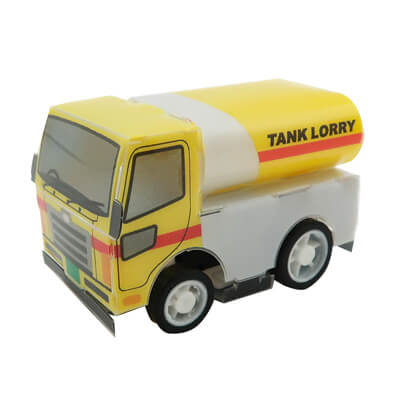 PPクラフト プルバックカー (働く車)(タンクローリー)-写真