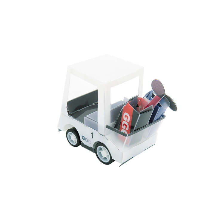 PPクラフト プルバックカー(ゴルフカート)-背面-写真