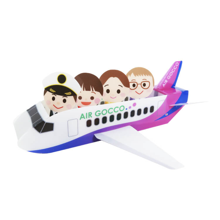 ごっこ遊びセット(飛行機タイプ)-写真