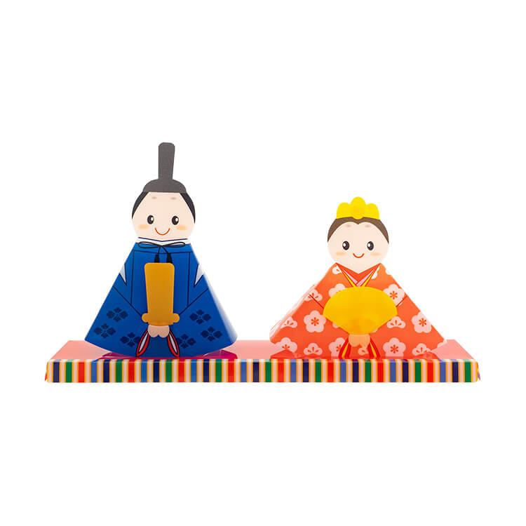 組み立てゆらゆらセット(ひなまつり)-写真