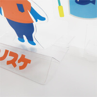 パーツ同士を連結することで、安定感が増します。