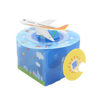 組み立てくるくるボックス-写真