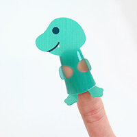 恐竜バージョンの子供