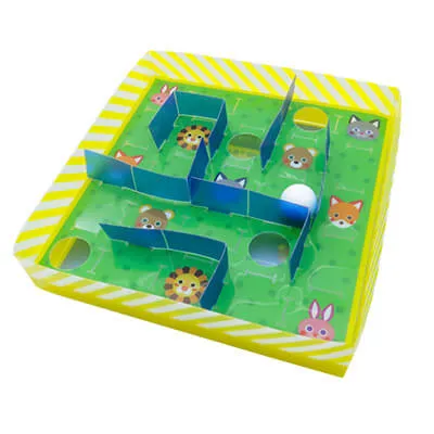 組み立て立体迷路-写真