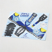 納品時はシート状でかさばらず、保管、配布しやすいです。