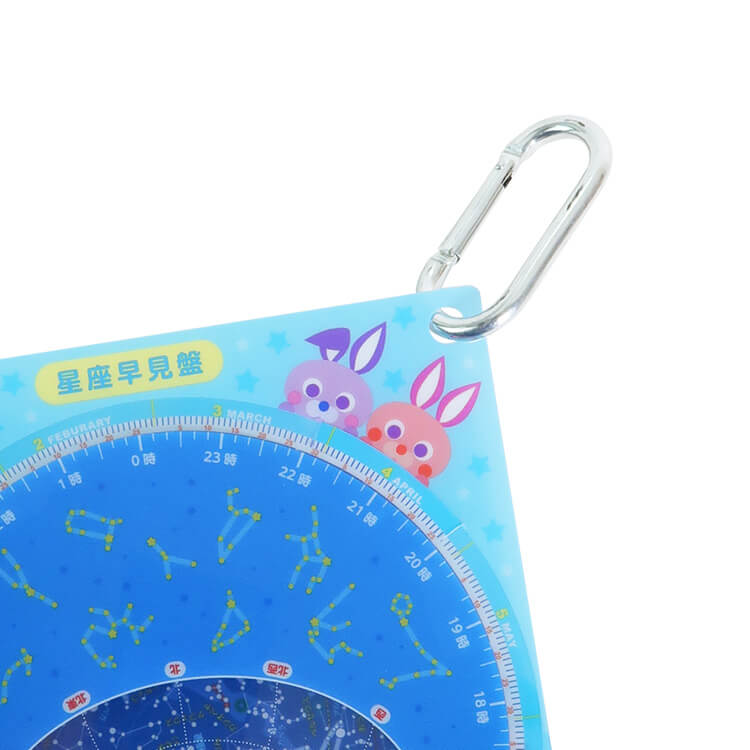 右上の穴にはカラビナや紐をつけることができます。-写真