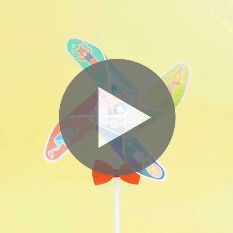 組み立てクリア風車(407) | 販促・ノベルティなら大同至高株式会社