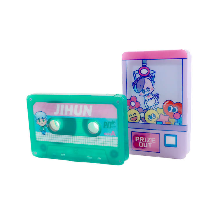 縦向きでも横向きでも自立します。-写真