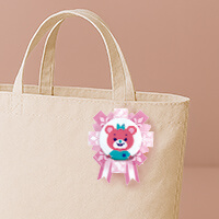 トートバックにつけた様子-サムネイル写真