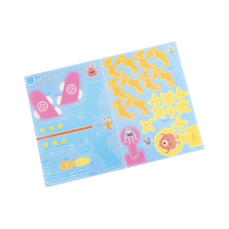 納品時はシート状でかさばらず、保管、配布しやすいです。