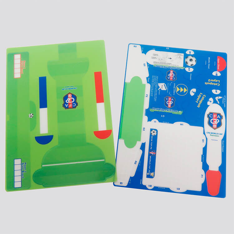 納品時はシート状でかさばらず、保管、配布しやすいです。