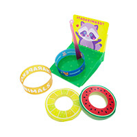 輪の直径が小さい(難易度が高い)輪と大きい(難易度が低い)輪の2種あります。