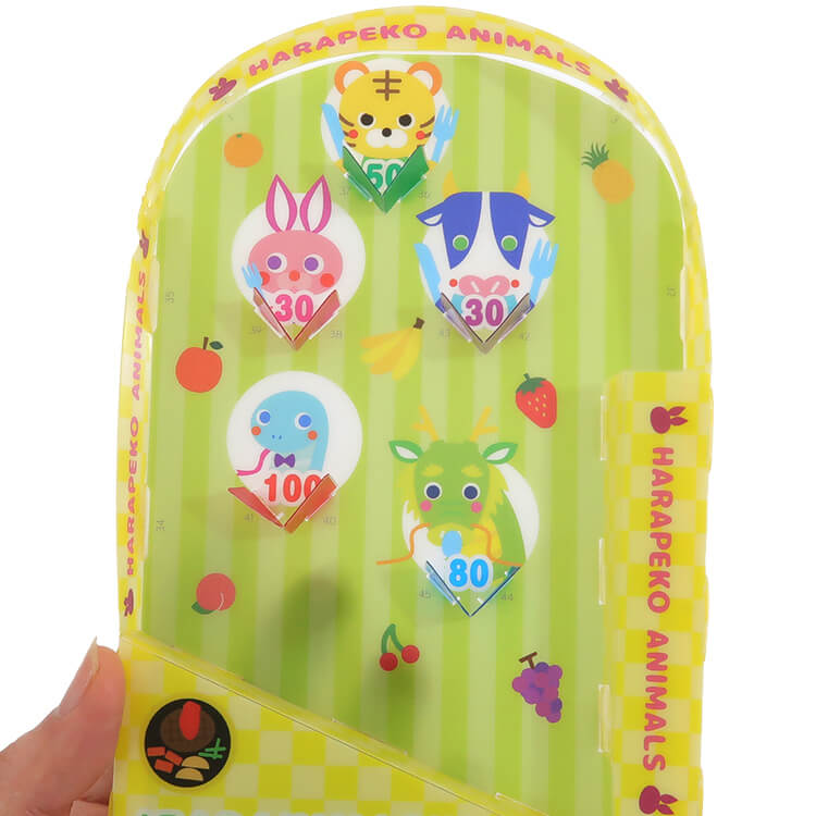 各ピンにオリジナルキャラクターなど入れると可愛いです。