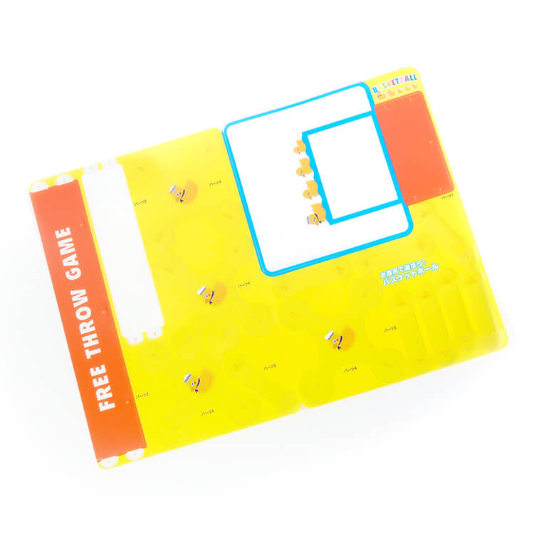 納品時はシート状でかさばらず、保管、配布しやすいです。