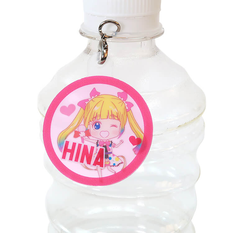 ペットボトルに付けた様子-写真