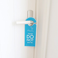 ドアサイン使用例