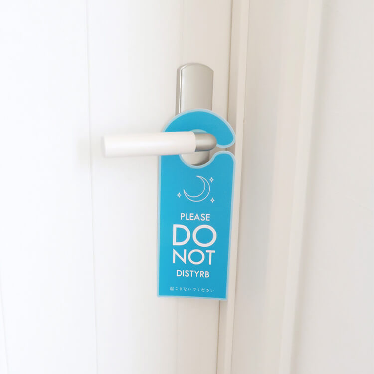 ドアサイン使用例