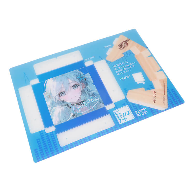 納品時はシート状でかさばらず、保管、配布しやすいです。-写真