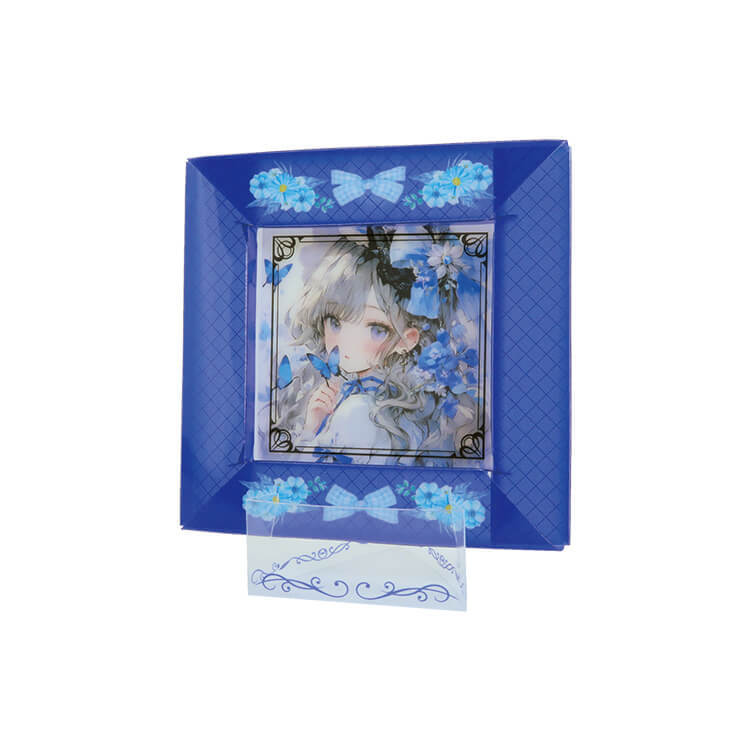 組み立てクリアフレーム-写真