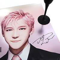 メタルポスター(A3)-JIHUNのイメージポスター-サムネイル写真