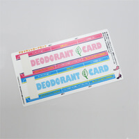 納品時はシート状でかさばらず、保管、配布しやすいです。