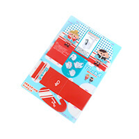 納品時はシート状でかさばらず、保管、配布しやすいです。