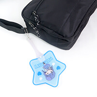 ミニタイプはボールチェーンをつけるとチャームになります。(オプションです)