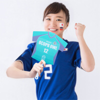 お気に入りのチーム柄で応援を盛り上げよう!