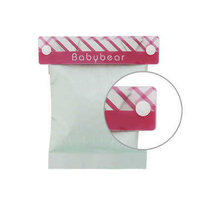 袋どめクリップ(ボタン付きタイプ・A5)‐写真