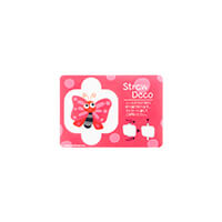 シート状で配布できるタイプもあります。(商品名:ストローデコ(A7)(346-02))