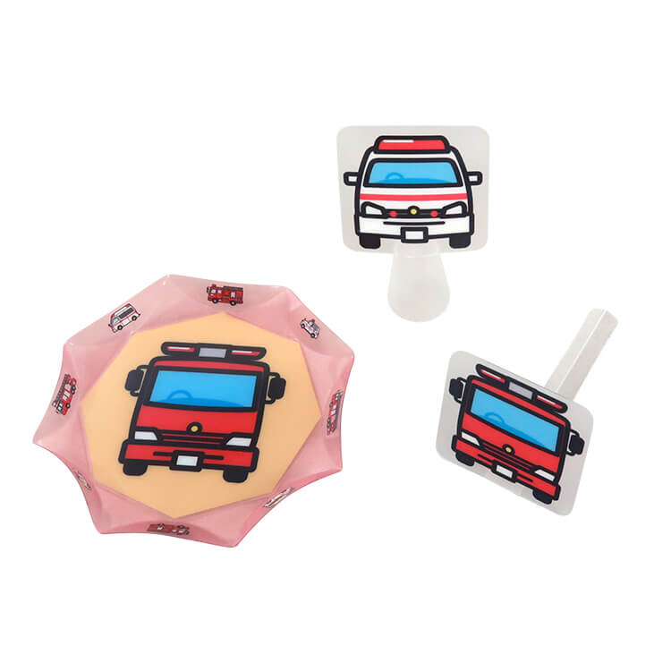 乗り物デザインもおすすめです。-写真