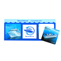 コースターセット-船デザイン-写真