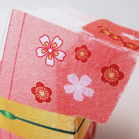 素材を変えることで、さらに着物の雰囲気が表現できます。